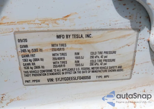 5YJYGDEE5LF048058: 42719766