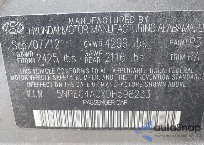 5NPEC4ACXDH598233: 42718796