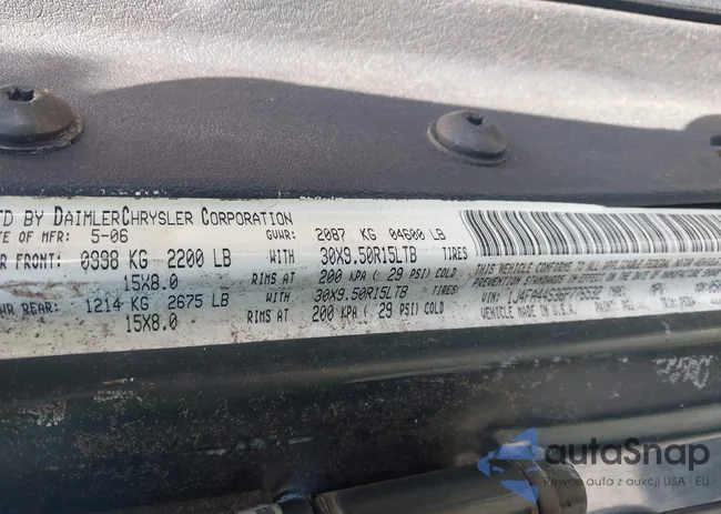 1J4FA44S36P776532: 42718899