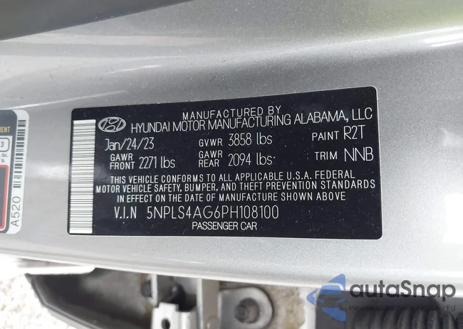 5NPLS4AG6PH108100: 42719033