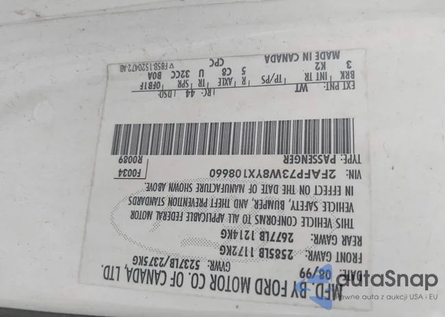 2FAFP73W8YX108660: 42719116