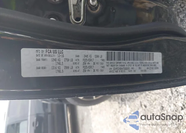 3C4PDCABXHT568243: 42720330