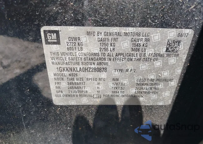 1GKKNKLA0HZ280878: 42720576