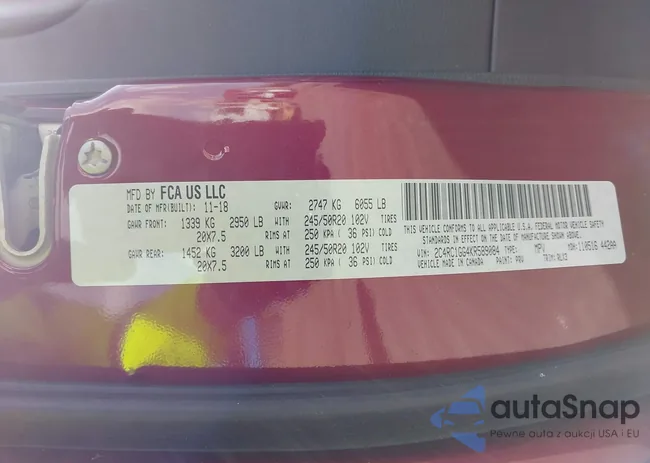 2C4RC1GG4KR589084: 42720656