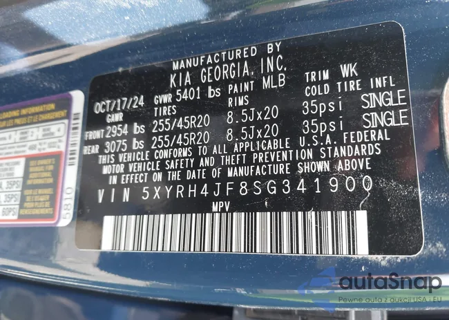 5XYRH4JF8SG341900: 42720674