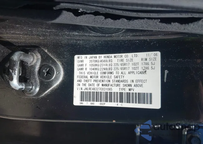 JHLRE48327C031065: 42720699