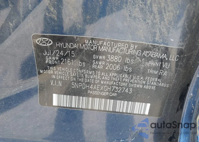 5NPDH4AEXGH732743: 42719931