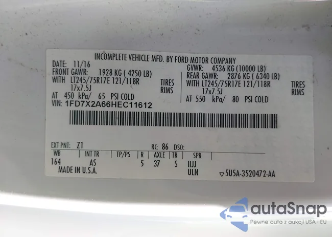 1FD7X2A66HEC11612: 42719959