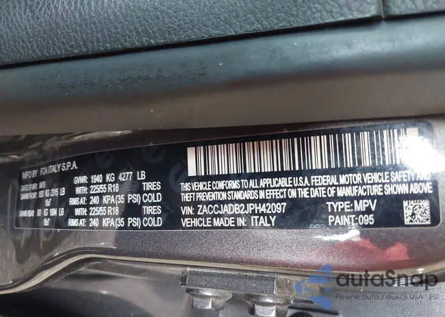 ZACCJADB2JPH42097: 42720118