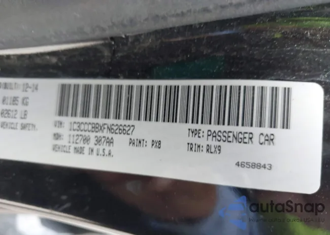 1C3CCCBBXFN626627: 42721444