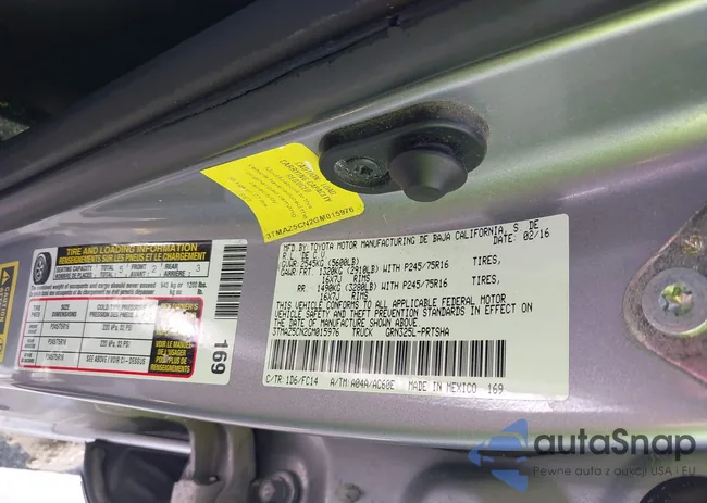 3TMAZ5CN2GM015976: 42720812