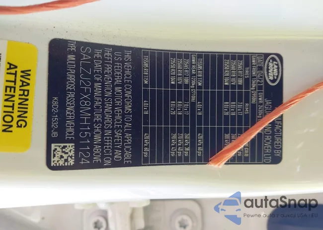 SALZJ2FX8MH151124: 42721900