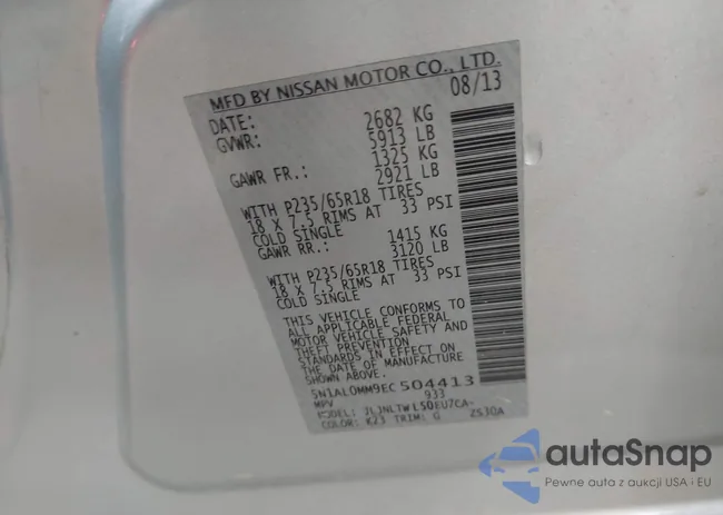 5N1AL0MM9EC504413: 42721972