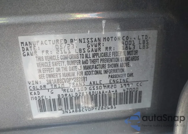 3N1AB8CV0PY282681: 42723259