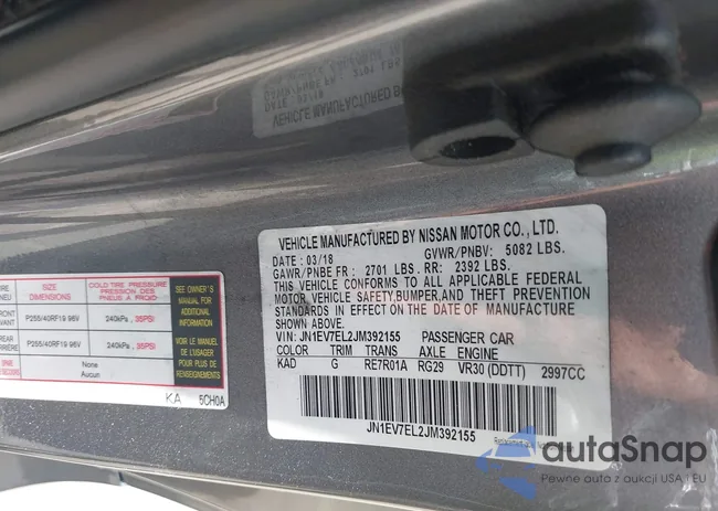 JN1EV7EL2JM392155: 42723391