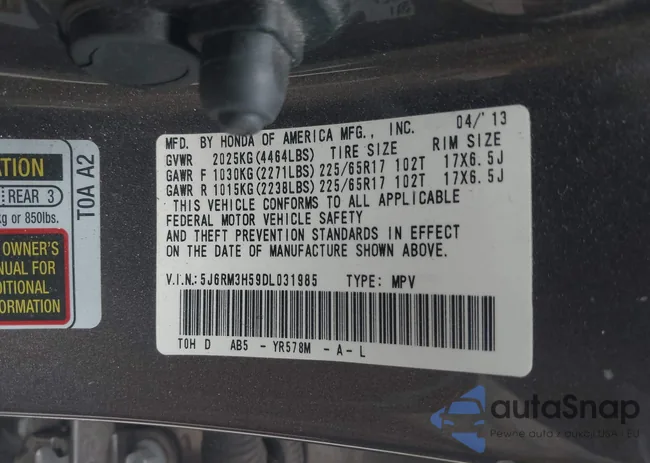 5J6RM3H59DL031985: 42723406