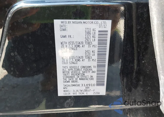 5N1AL0MN5DC314910: 42723526