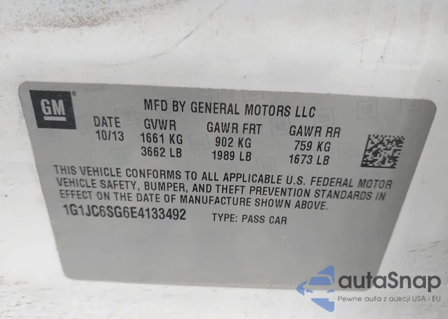 1G1JC6SG6E4133492: 42723074