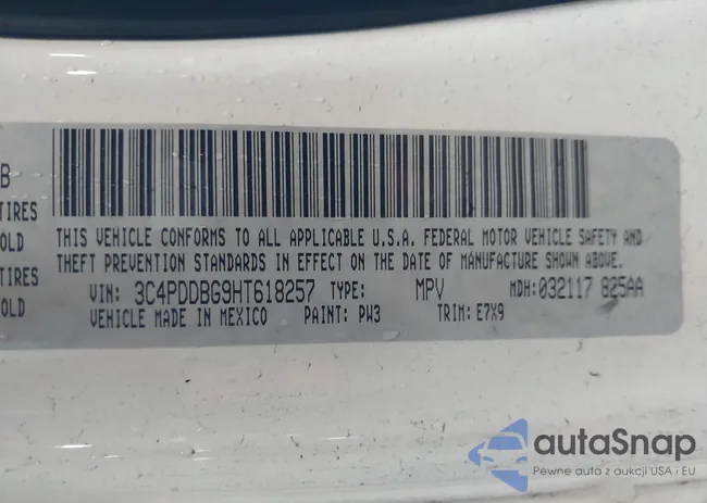 3C4PDDBG9HT618257: 42723139