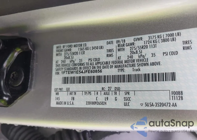 1FTEW1E54JFE60856: 42724181