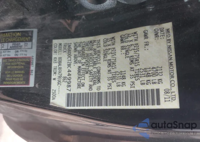 1N6BD0CT2BC449987: 42724292