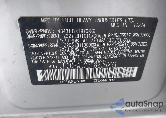 JF2GPADC2F8225231: 42724427