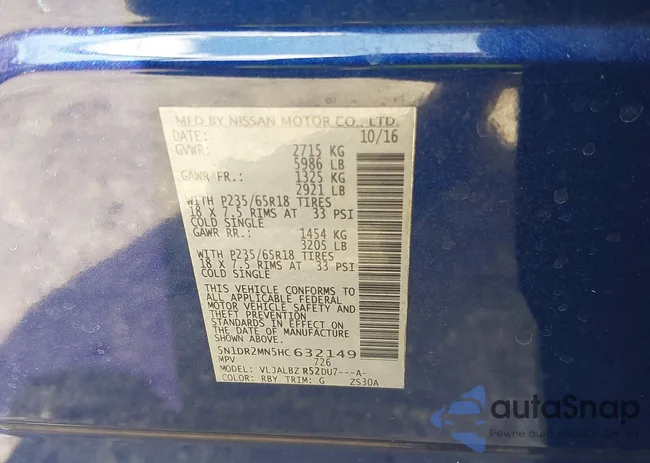 5N1DR2MN5HC632149: 42724463