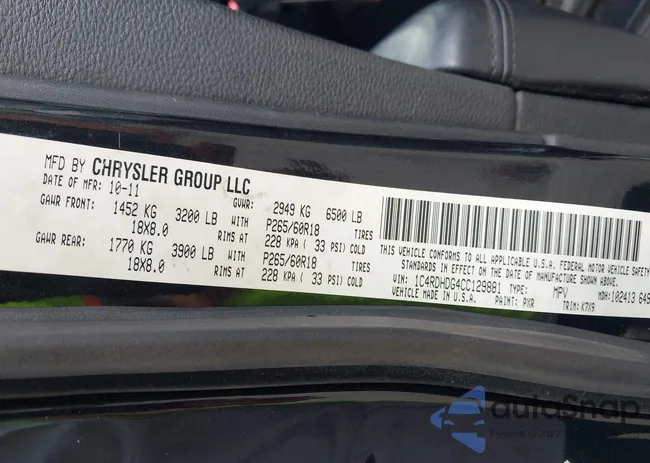 1C4RDHDG4CC129881: 42724765