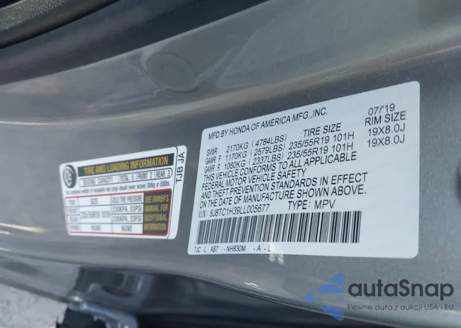 5J8TC1H39LL005677: 42723994