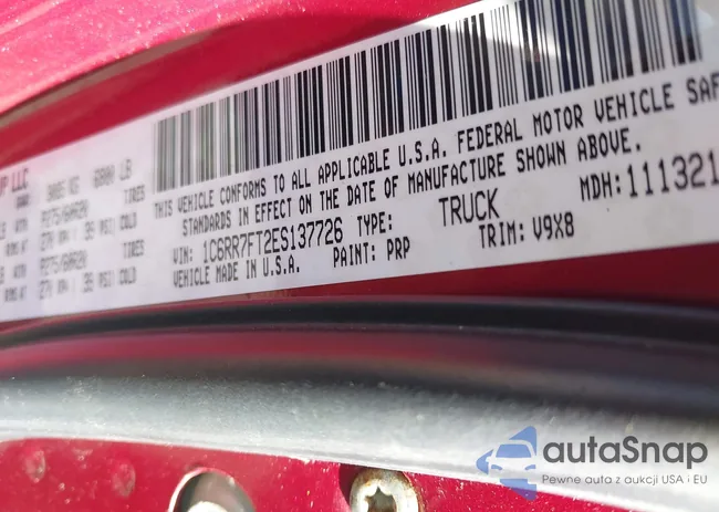 1C6RR7FT2ES137726: 42724000