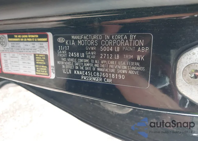 KNAE45LC8J6018190: 42725465