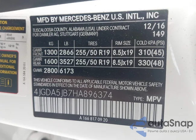 4JGDA5JB7HA896374: 42725563