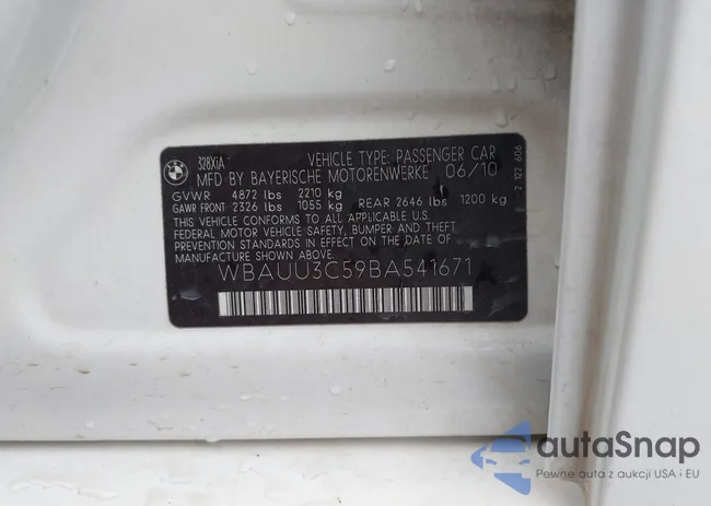 WBAUU3C59BA541671: 42725026