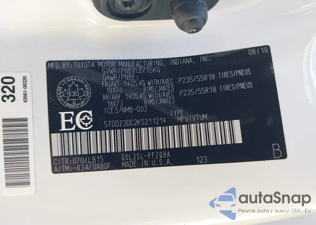 5TDDZ3DC2KS211214: 42725797