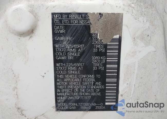 KNMAT2MV7GP717977: 42727428