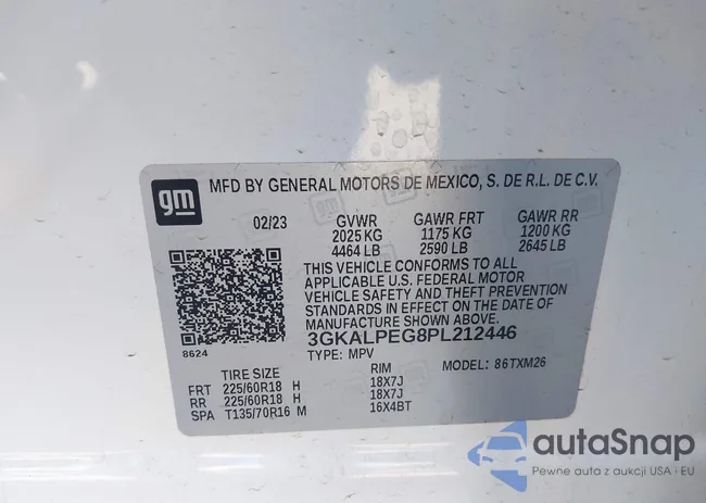 3GKALPEG8PL212446: 42727580