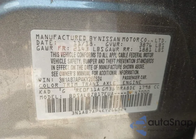 3N1AB7AP4KY266524: 42728359