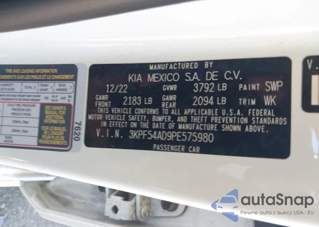 3KPF54AD9PE575980: 42728369