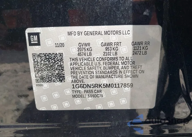 1G6DN5RK5M0117859: 42728525