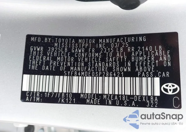 5YFB4MDE0SP286421: 42728721