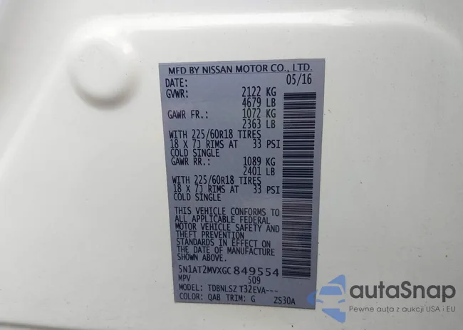 5N1AT2MVXGC849554: 42727790