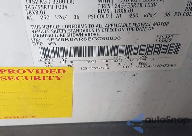 1FM5K8AR8EGC60636: 42729382