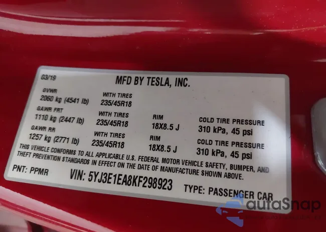 5YJ3E1EA8KF298923: 42729656