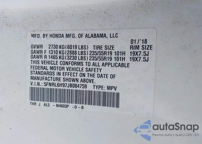 5FNRL6H97JB084759: 42728827