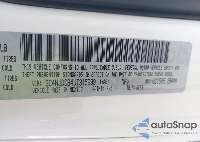 3C4NJDCB4JT315699: 42729041