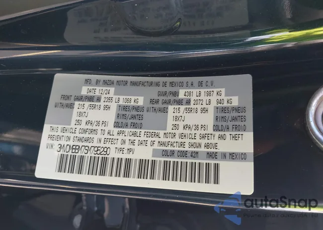 3MVDMBBM7SM795290: 42730238