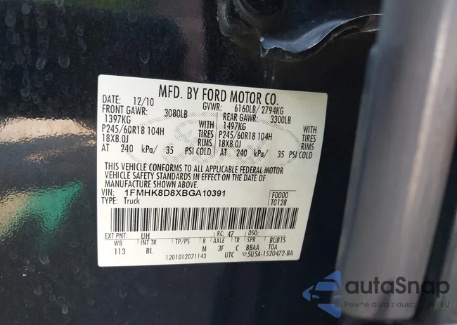 1FMHK8D8XBGA10391: 42731205