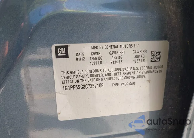 1G1PF5SC3C7257109: 42731280