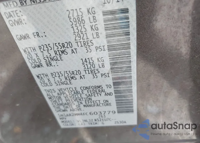 5N1AR2MM4FC603779: 42731531