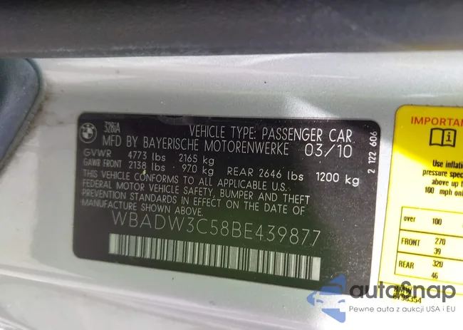 WBADW3C58BE439877: 42731565